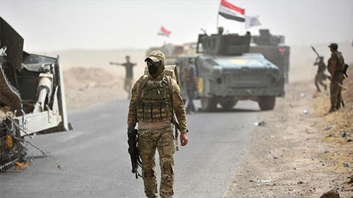 fuerzas iraquíes persiguen a los remanentes de Daesh Las fuerzas iraquíes persiguen a los remanentes de Daesh